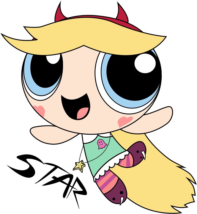 Powerpuff Girl Star Costume