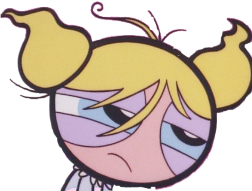 Powerpuff Girls Bubbles Unimpressed