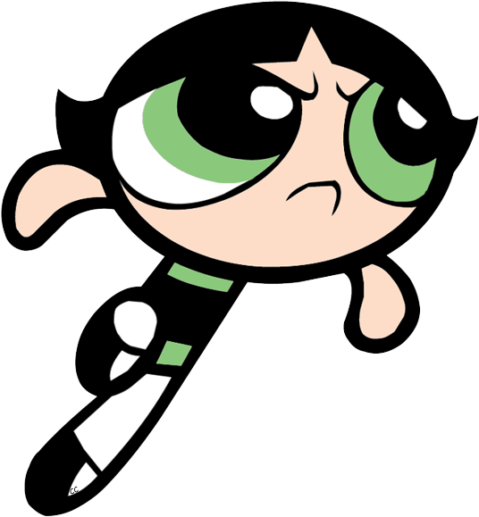 Powerpuff Girls Buttercup Frowning