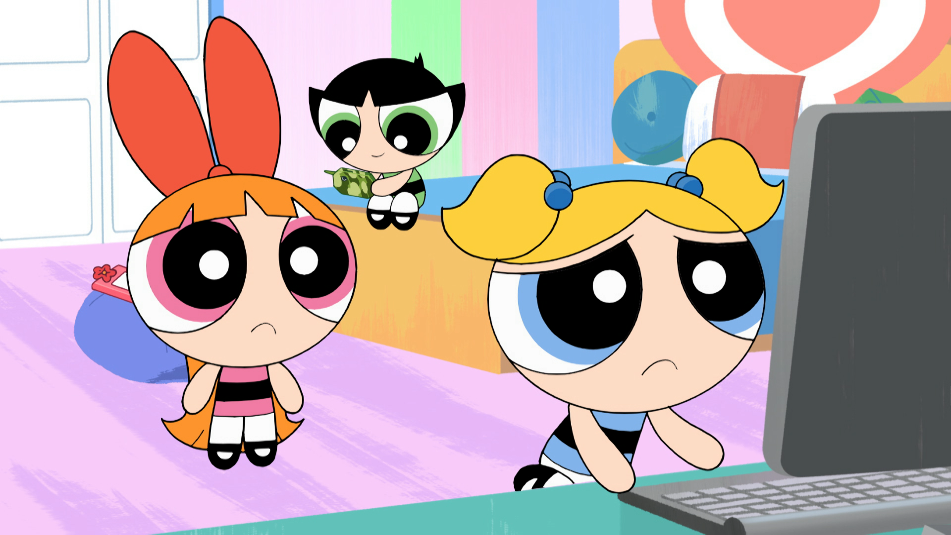 Powerpuff Girls Computer Conundrum