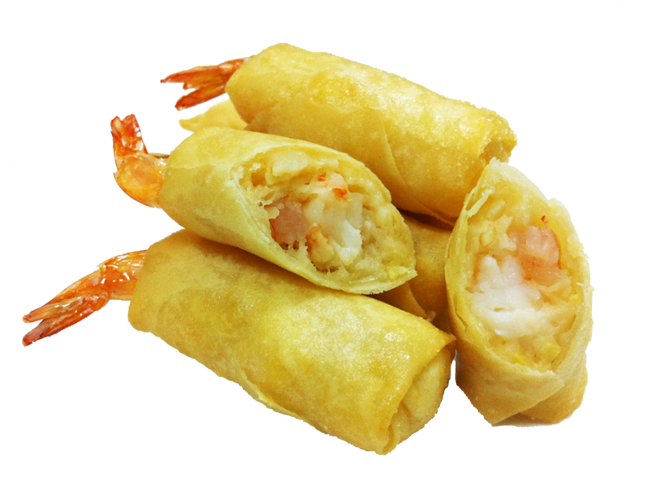 Prawn Spring Rolls Cuisine