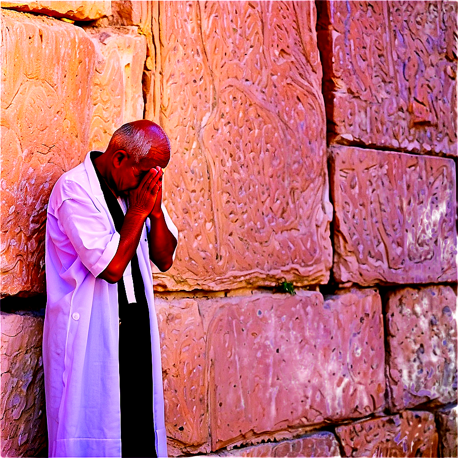 Prayer At The Western Wall Png Bhf