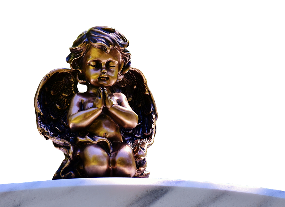 Praying Angel Statue