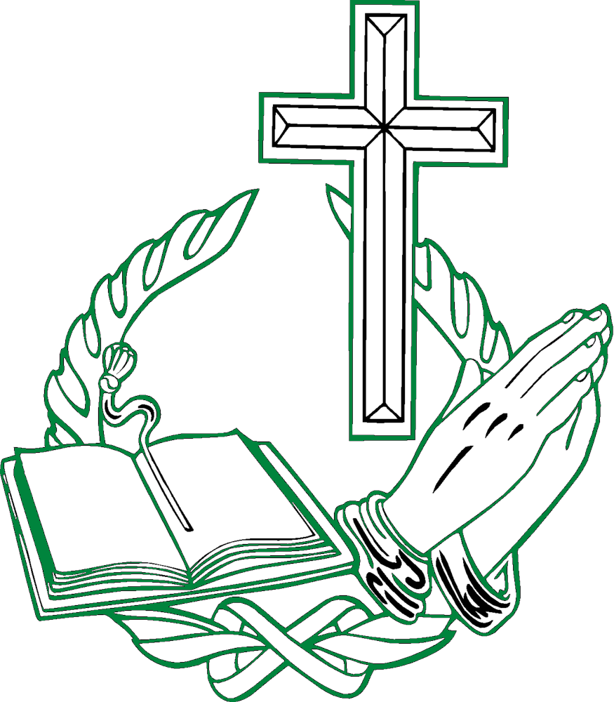 Praying Hands Bible And Cross Clipart