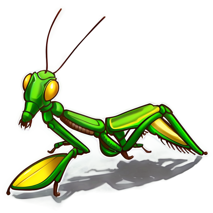 Praying Mantis Art Png Dmx