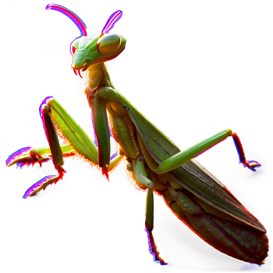 Praying Mantis At Night Png Tdh62