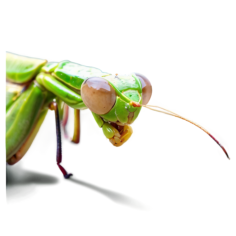 Praying Mantis Face Png Ear