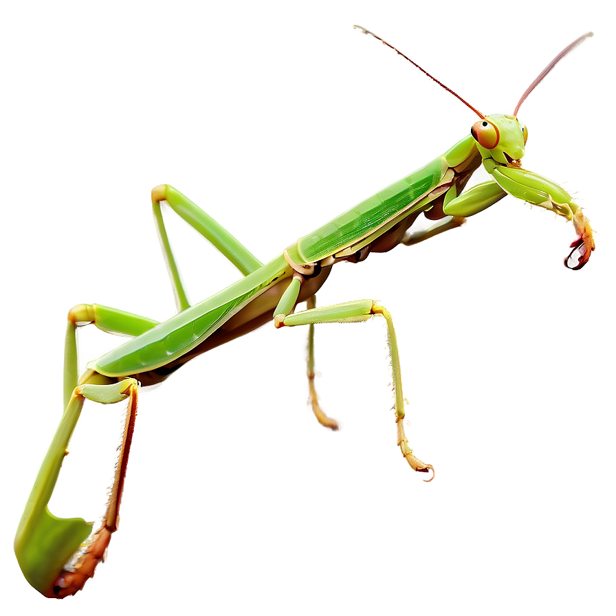 Praying Mantis On Leaf Png Pfo75