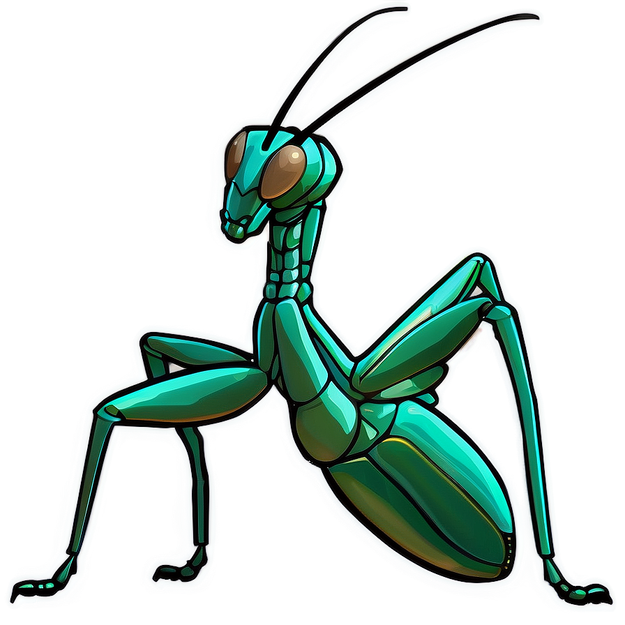 Praying Mantis Outline Png Nsh