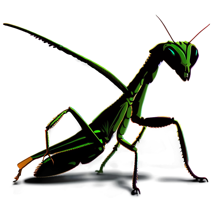 Praying Mantis Silhouette Png 60