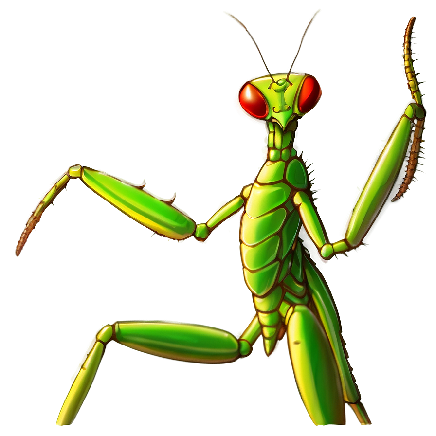 Praying Mantis Sketch Png 20