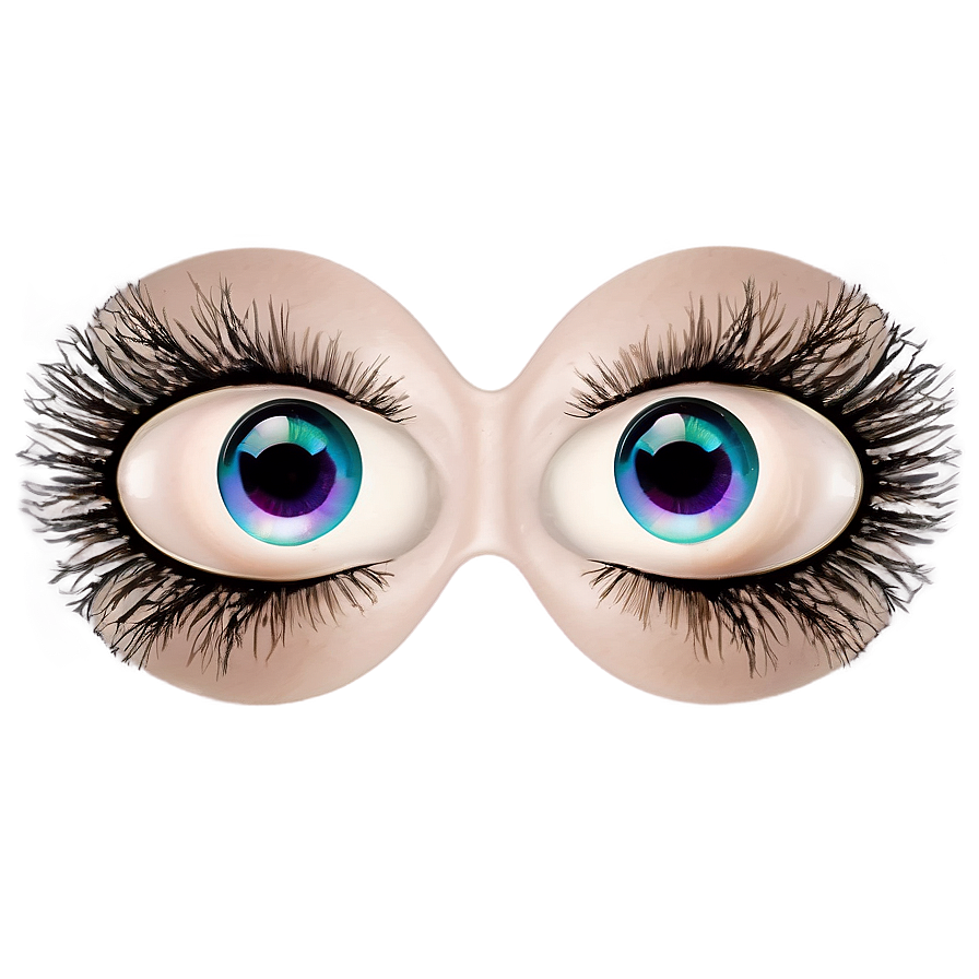 Pre-glued Eyelashes Png Xdp60