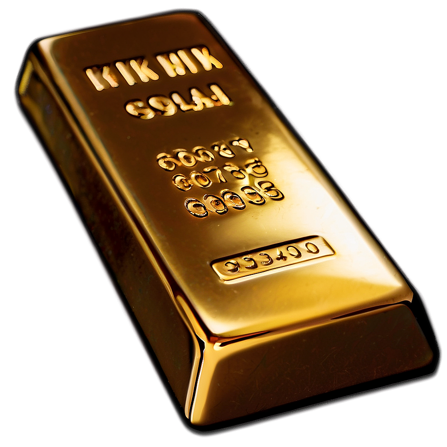 Precious Gold Bar Commodity Png 06292024