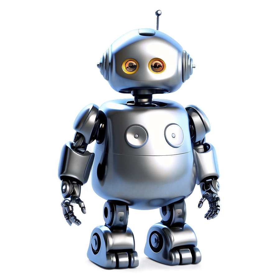 Precious Robot Character Rendering Png 06272024