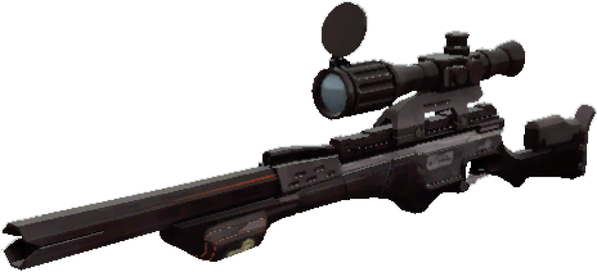 Precision Sniper Rifle Isolated