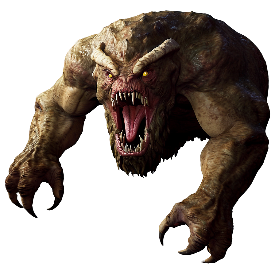 Prehistoric Cave Monster Png 5