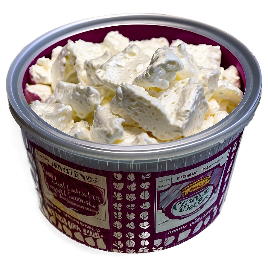 Premium Cottage Cheese Png 06262024