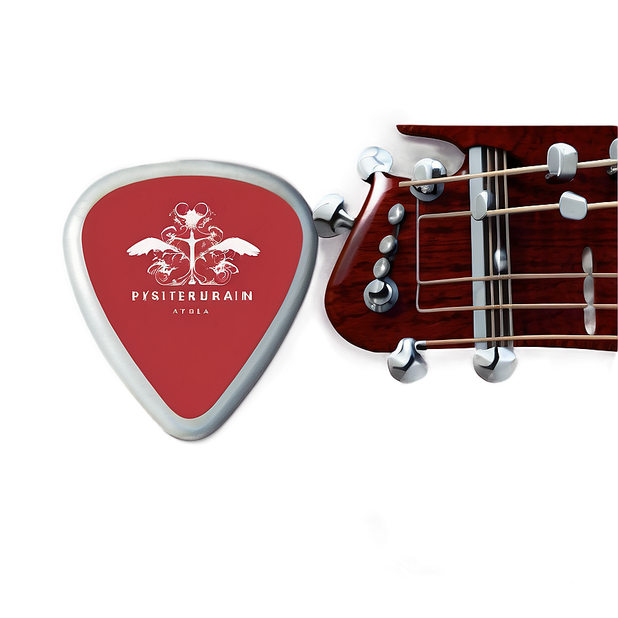 Premium Guitar Pick Png 89