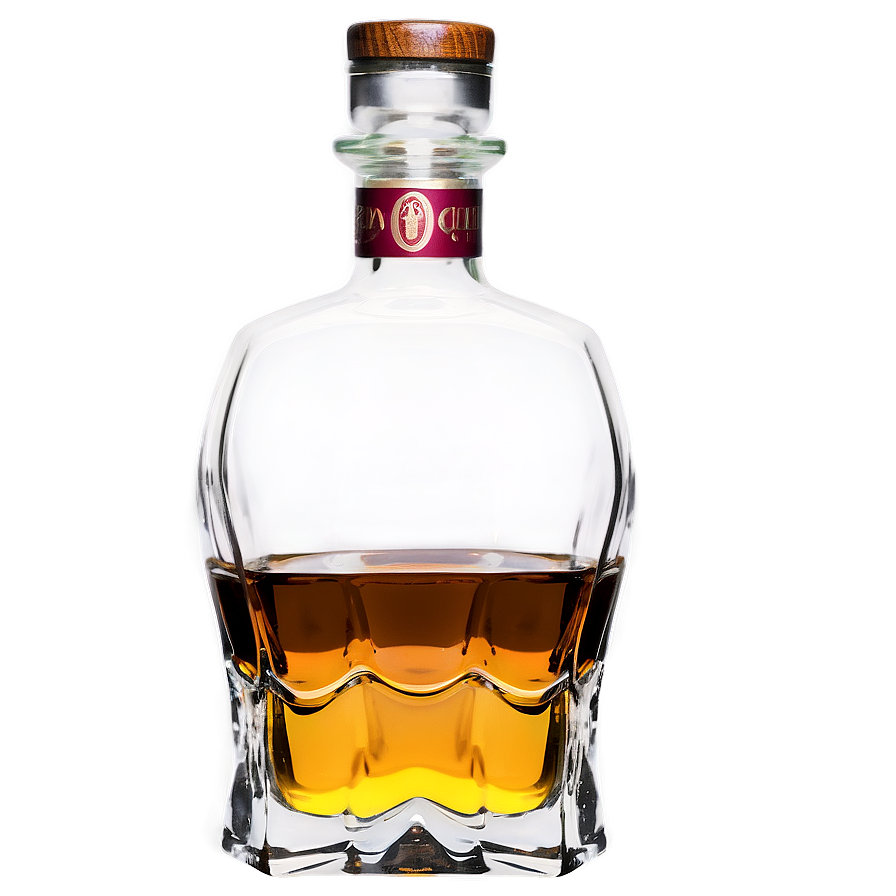 Premium Whiskey Glass Png 06122024