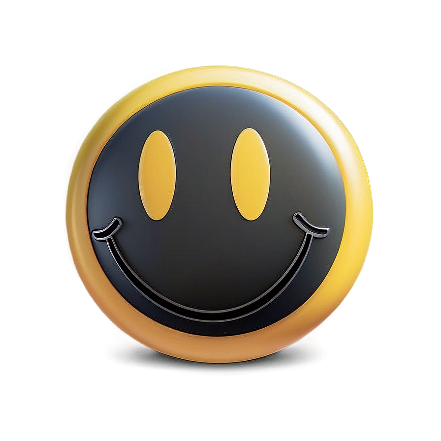 Preppy Smiley Face For Wallpaper Png 06202024