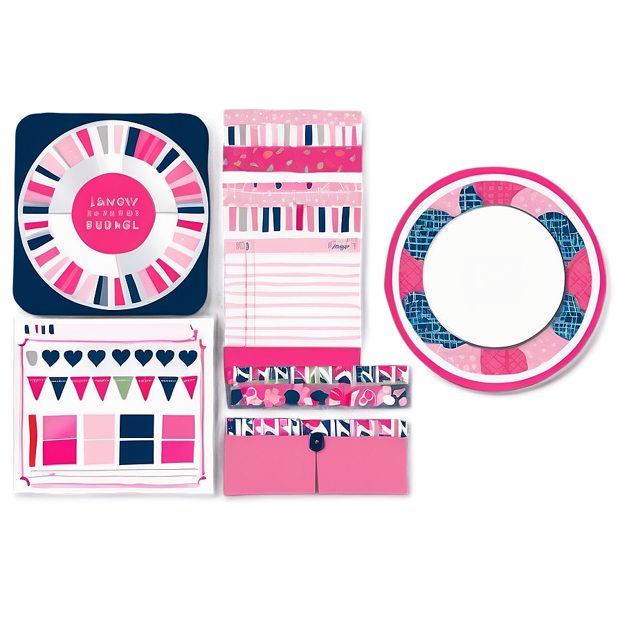 Preppy Stickers Bundle For Planners Png Icn