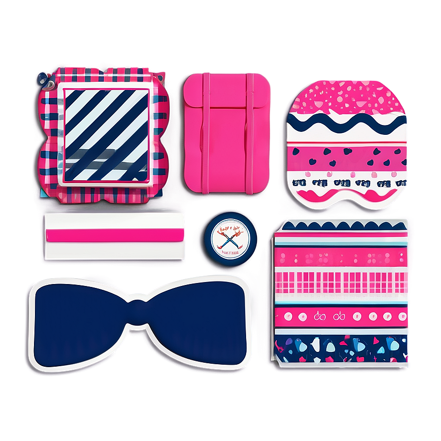 Preppy Stickers Essentials Kit Png Dba