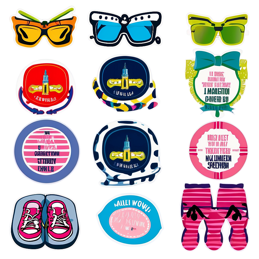 Preppy Stickers For Organizing Png Tnc