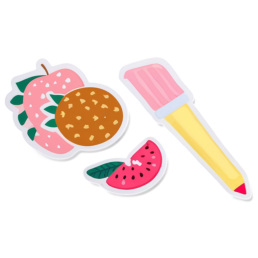 Preppy Stickers For Stationery Lovers Png Qpq