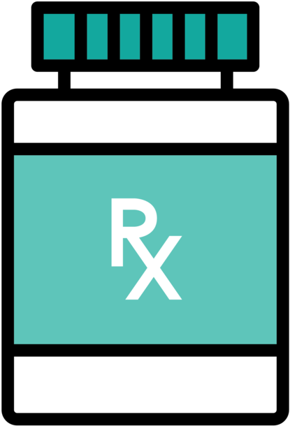 Prescription Pill Bottle Icon