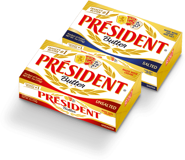 President Butter Saltedand Unsalted Packages