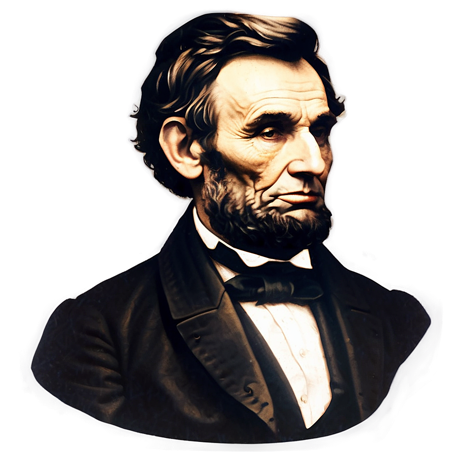 President Lincoln Silhouette Png Jbq