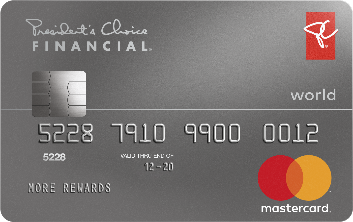 Presidents Choice Financial Mastercard