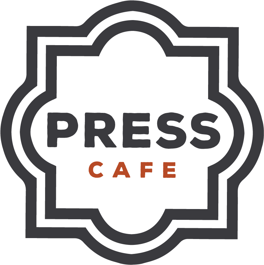 Press Cafe Logo Design