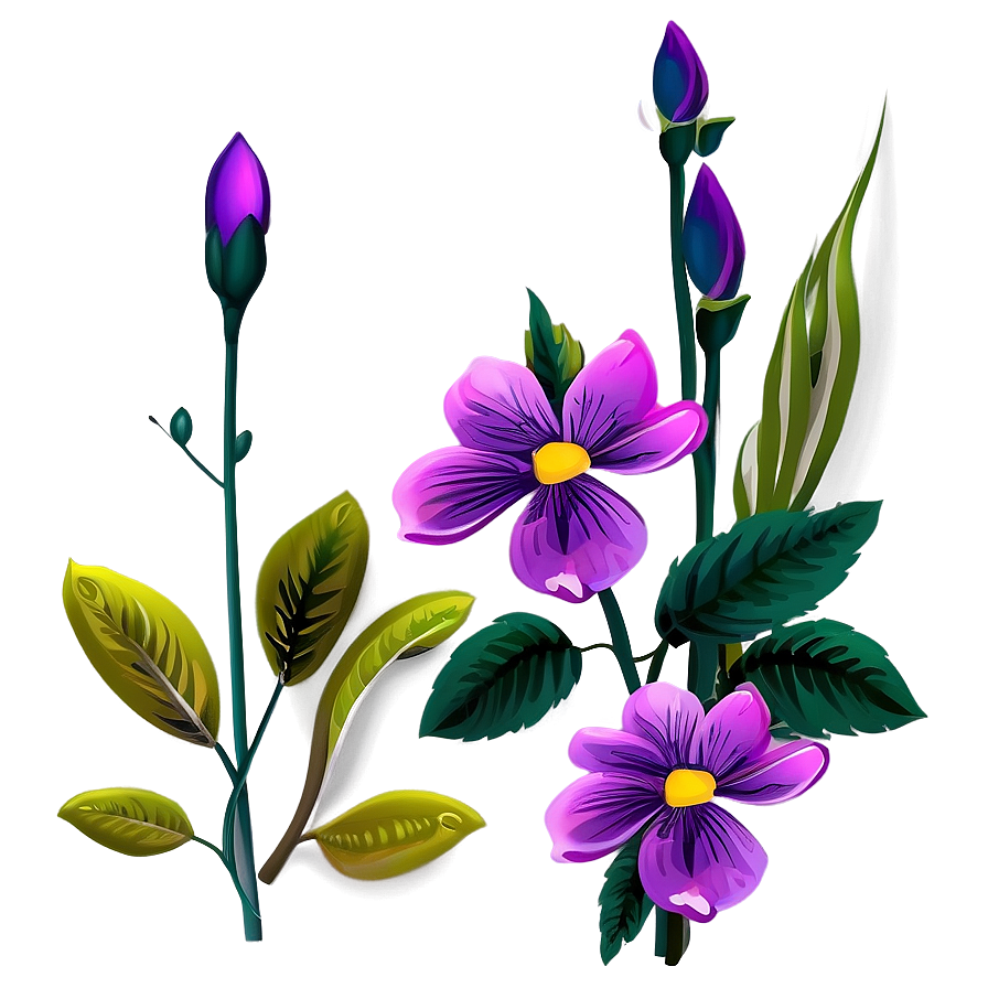 Pretty Flowers Graphics Png 47