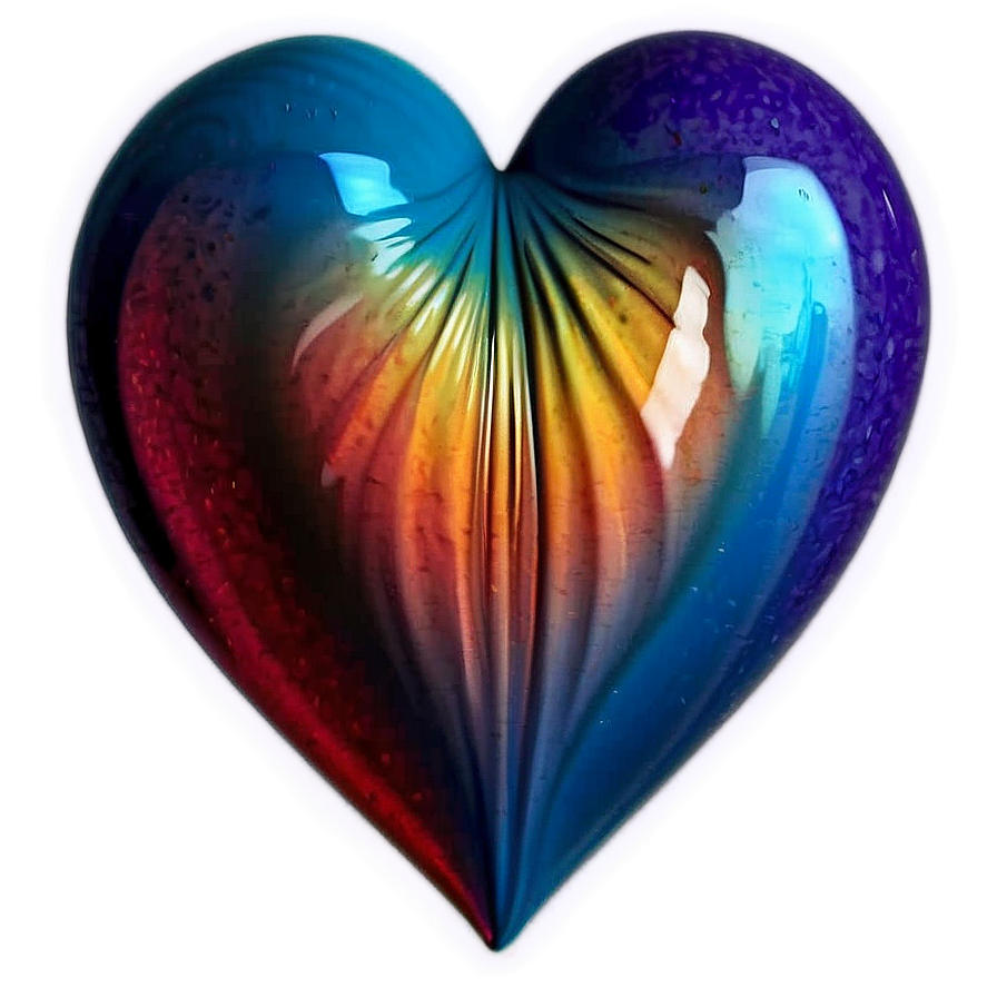 Pretty Heart Artwork Png 64