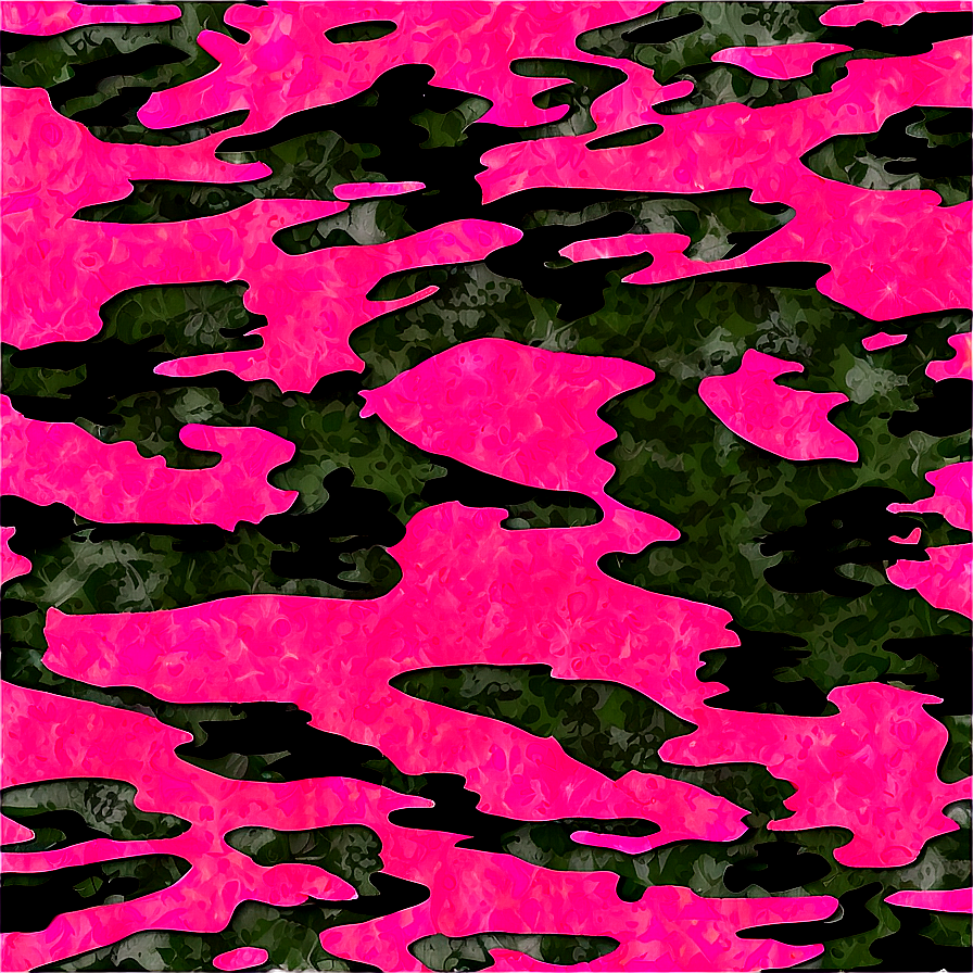 Pretty In Pink Camo Texture Png 06252024