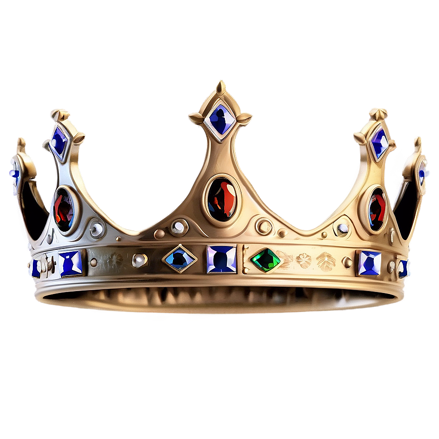 Prince Crown With Velvet Png Rwm