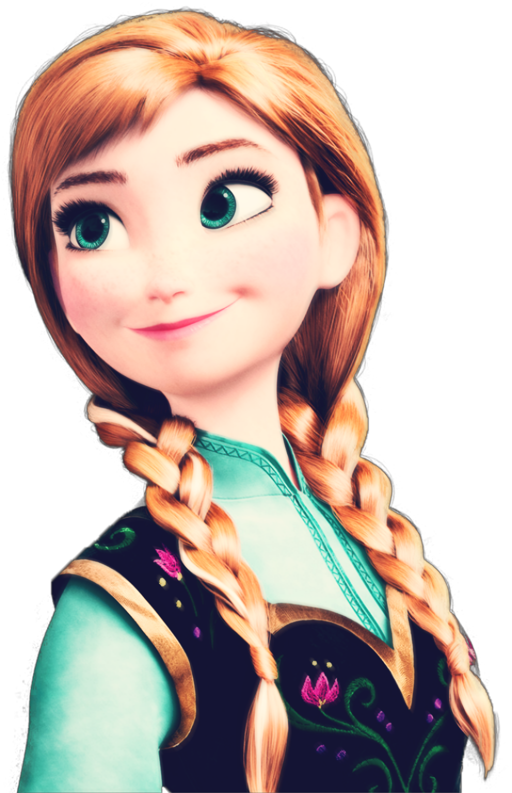 Princess_ Anna_ Frozen_ Character_ Portrait