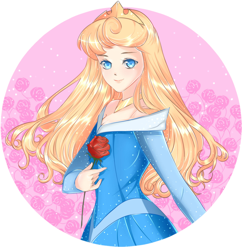 Princess Aurora Anime Style