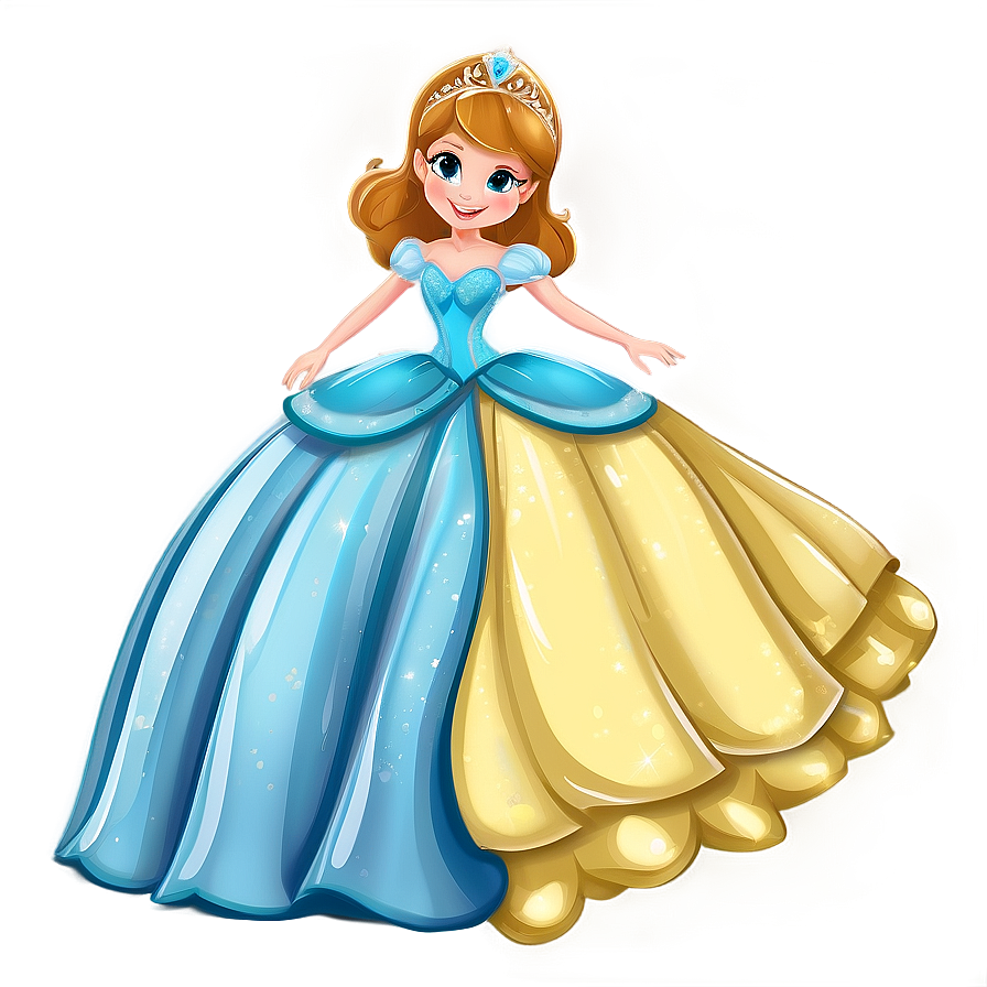 Princess Ball Gown Png 05232024