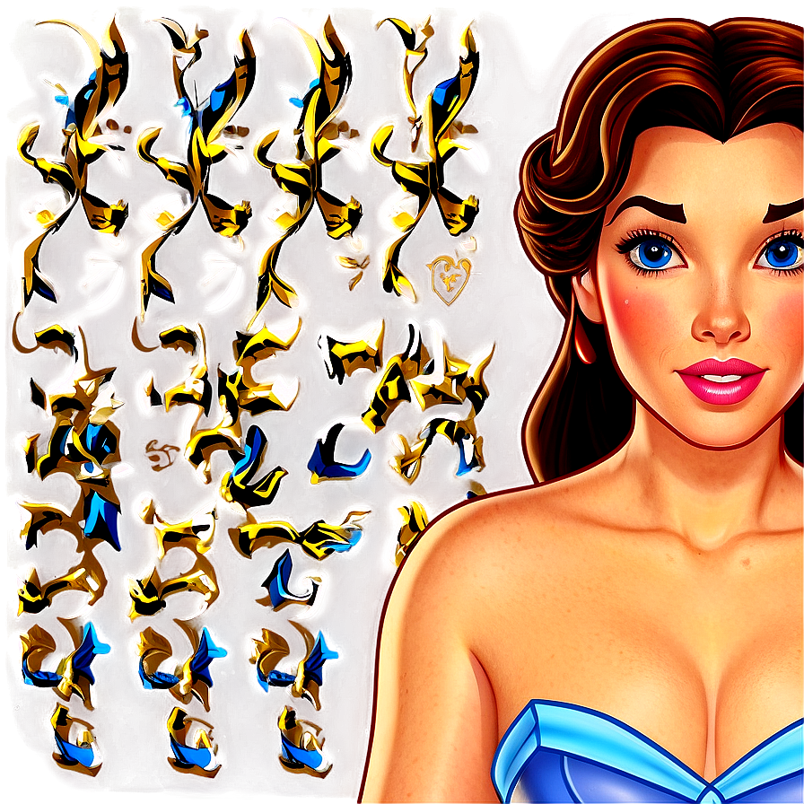 Princess Belle Png 05232024