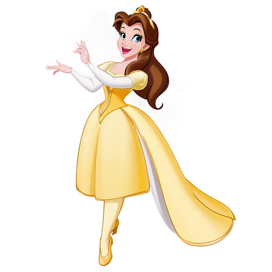 Princess Belle Singing Png Fcs96