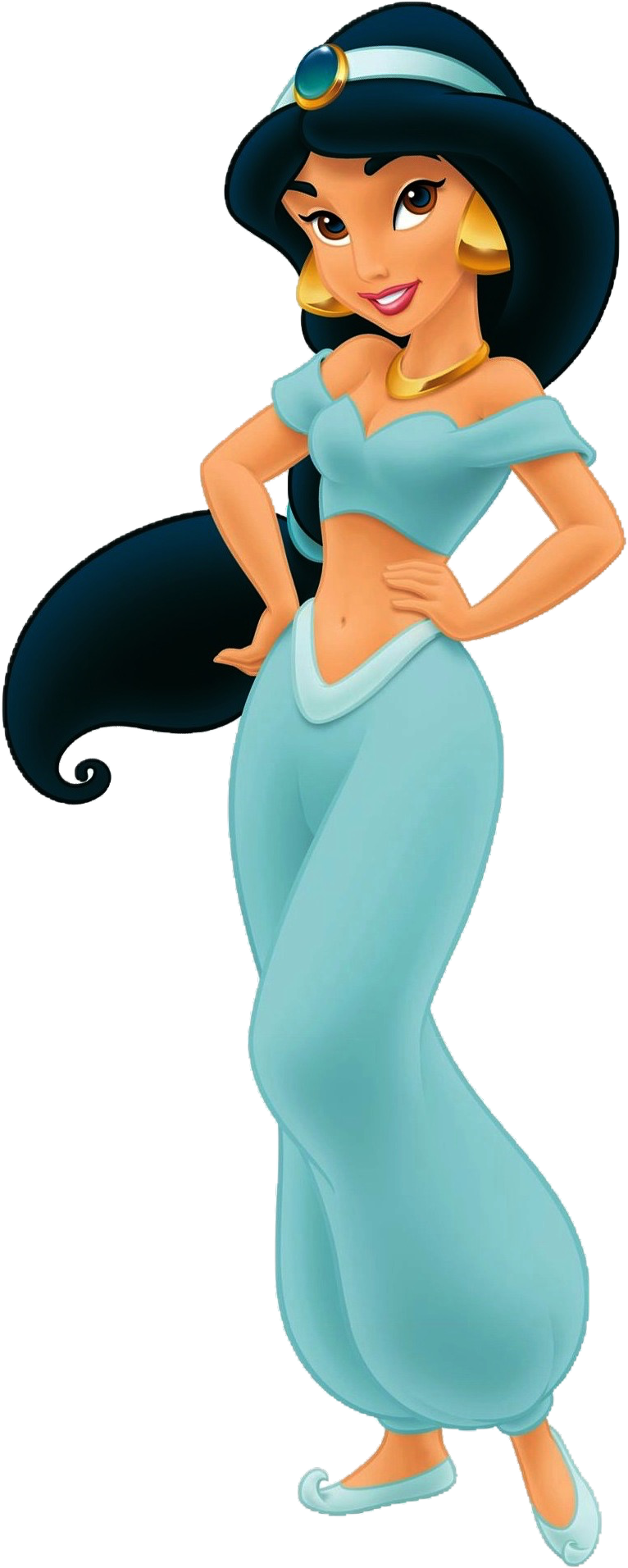 Princess Jasmine Aladdin Character Pose