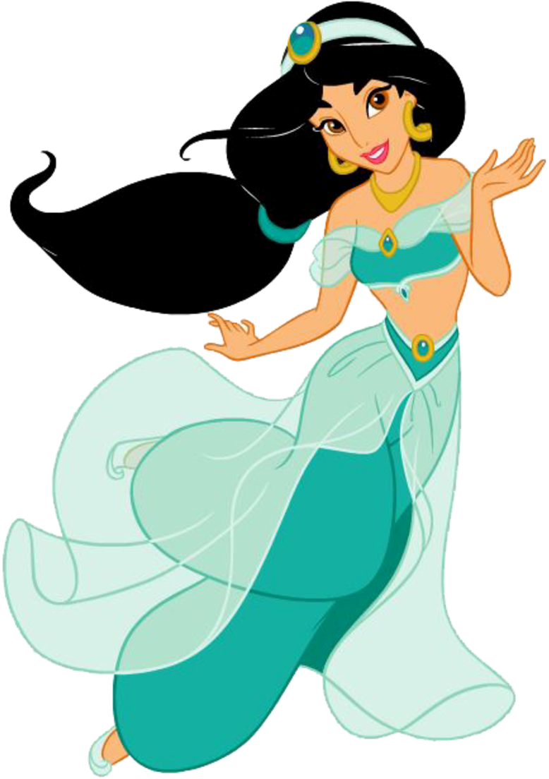 Princess Jasmine Animated Character