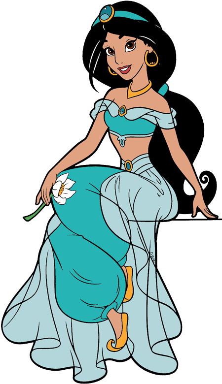 Princess Jasmine Animated Character