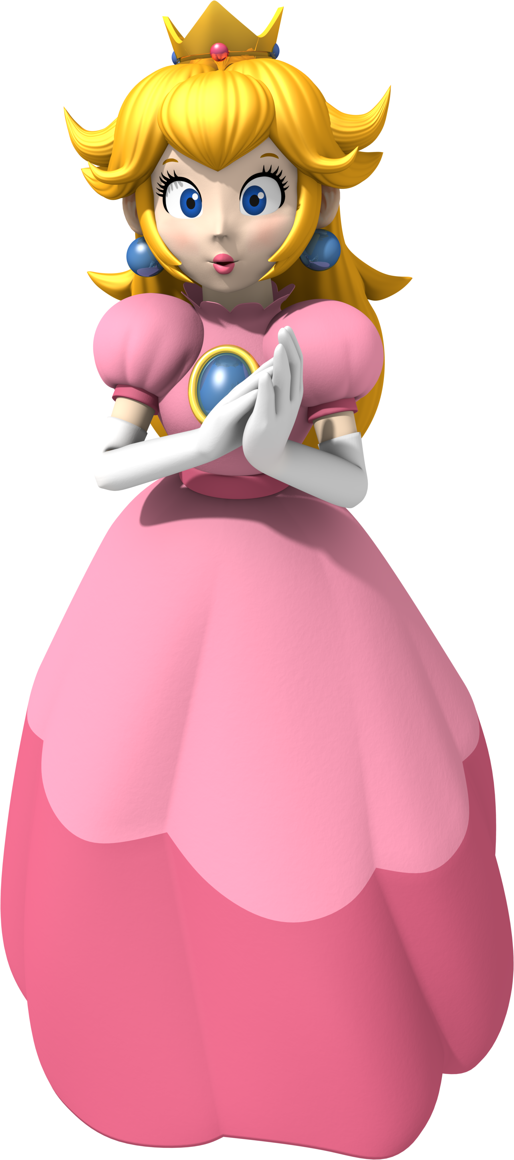 Princess Peach3 D Character