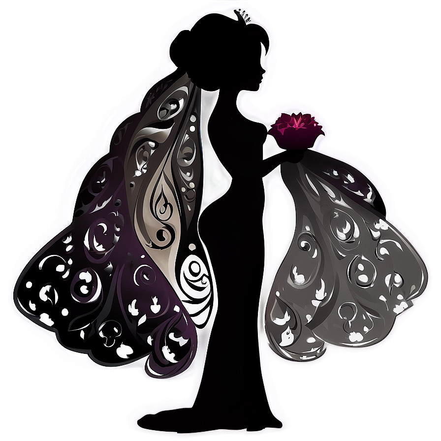 Princess Silhouette Png 05232024