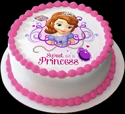 Princess Sofia Themed Birthday Cake