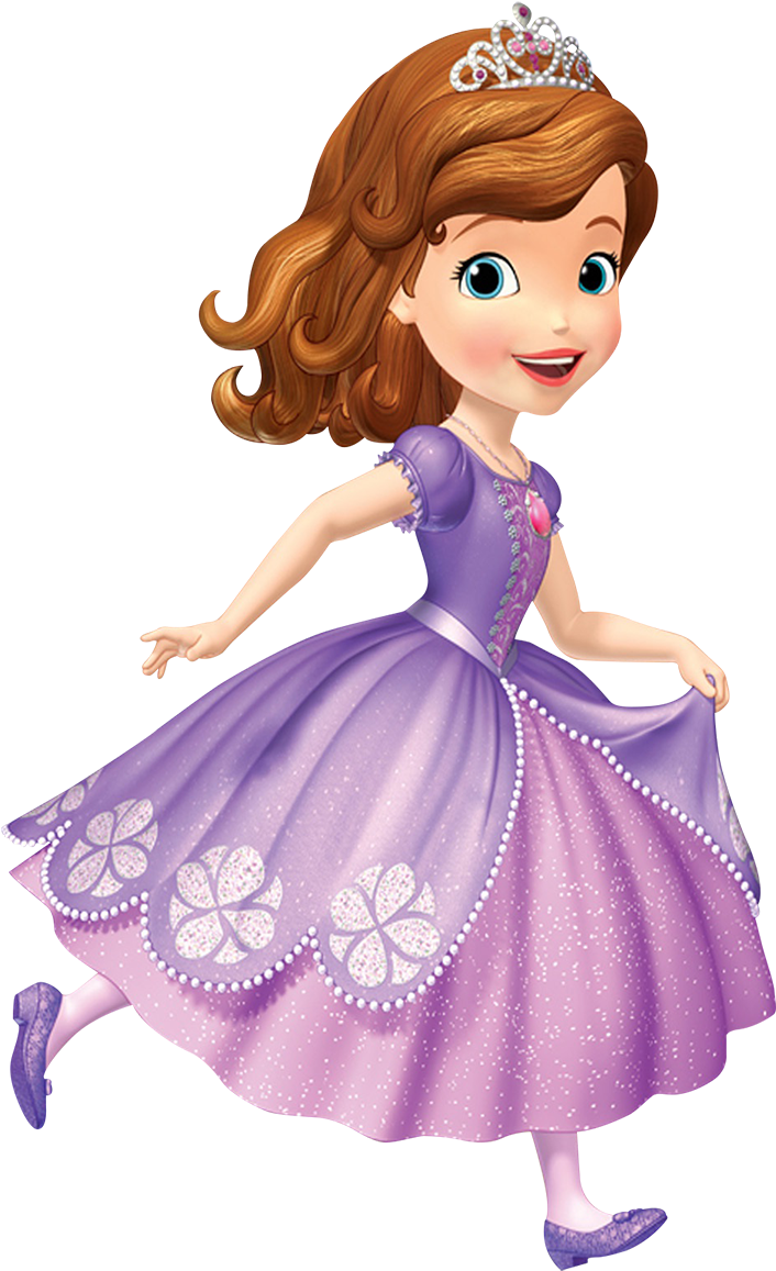 Princess Sofia Twirlingin Purple Dress