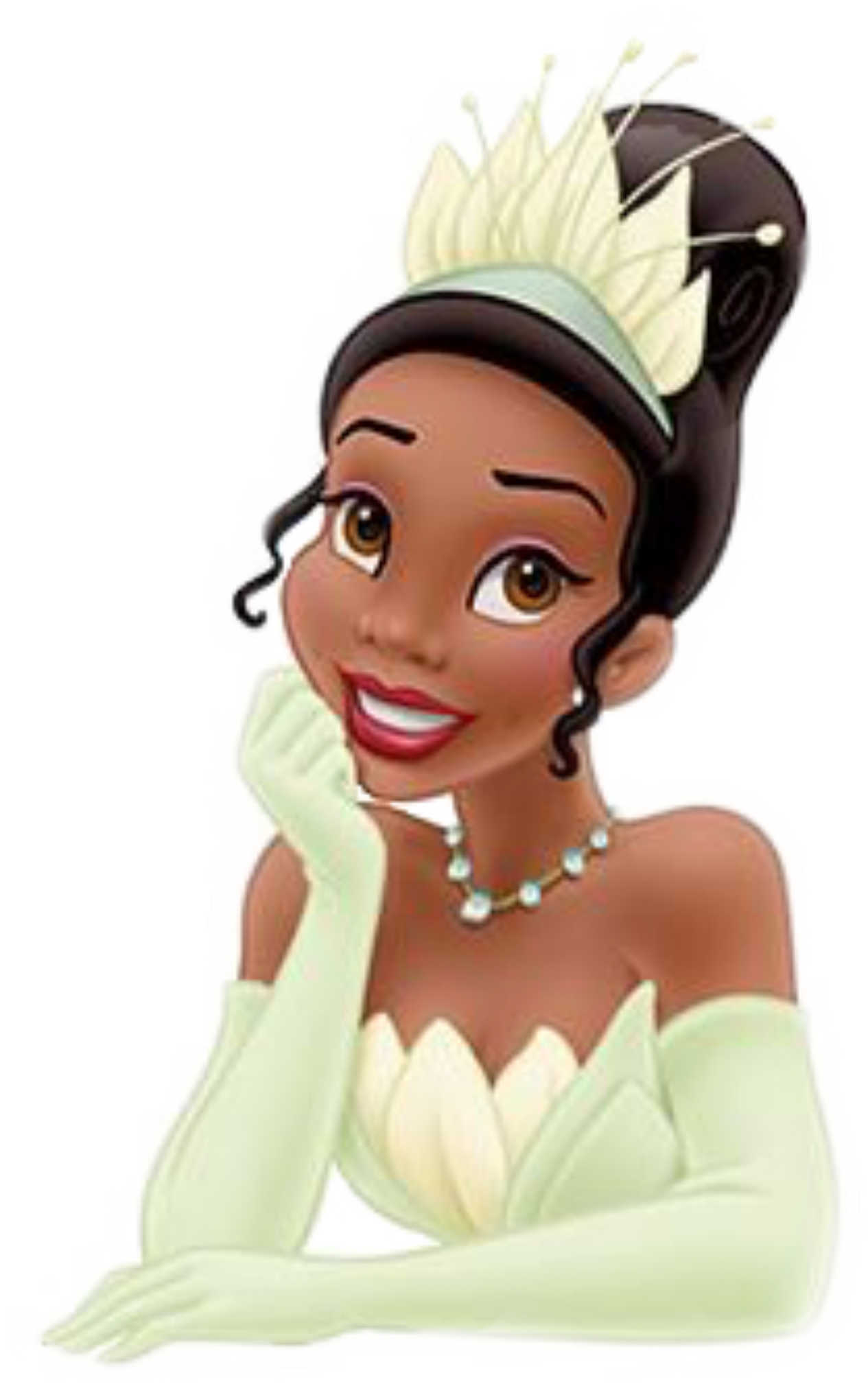 Princess Tiana Elegant Pose